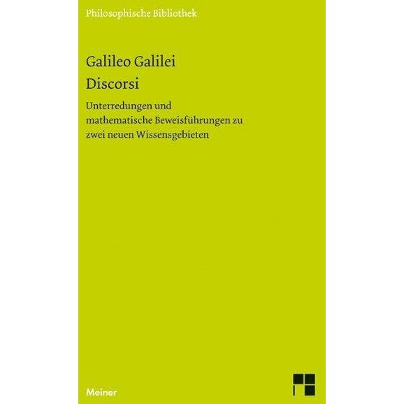 Discorsi, Fachbücher von Ed Dellian, Galileo Galilei