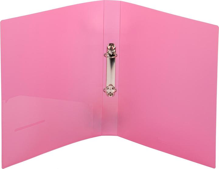 Actual product image Idena Ring binder A4 PP pink 35mm 2 rings (A4, 35 mm, 1 pcs.)