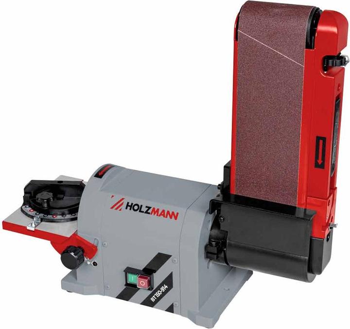 Produktbild Holzmann Band- Tellerschleifmaschine (Bandschleifer, Doppelschleifer, 450 W)