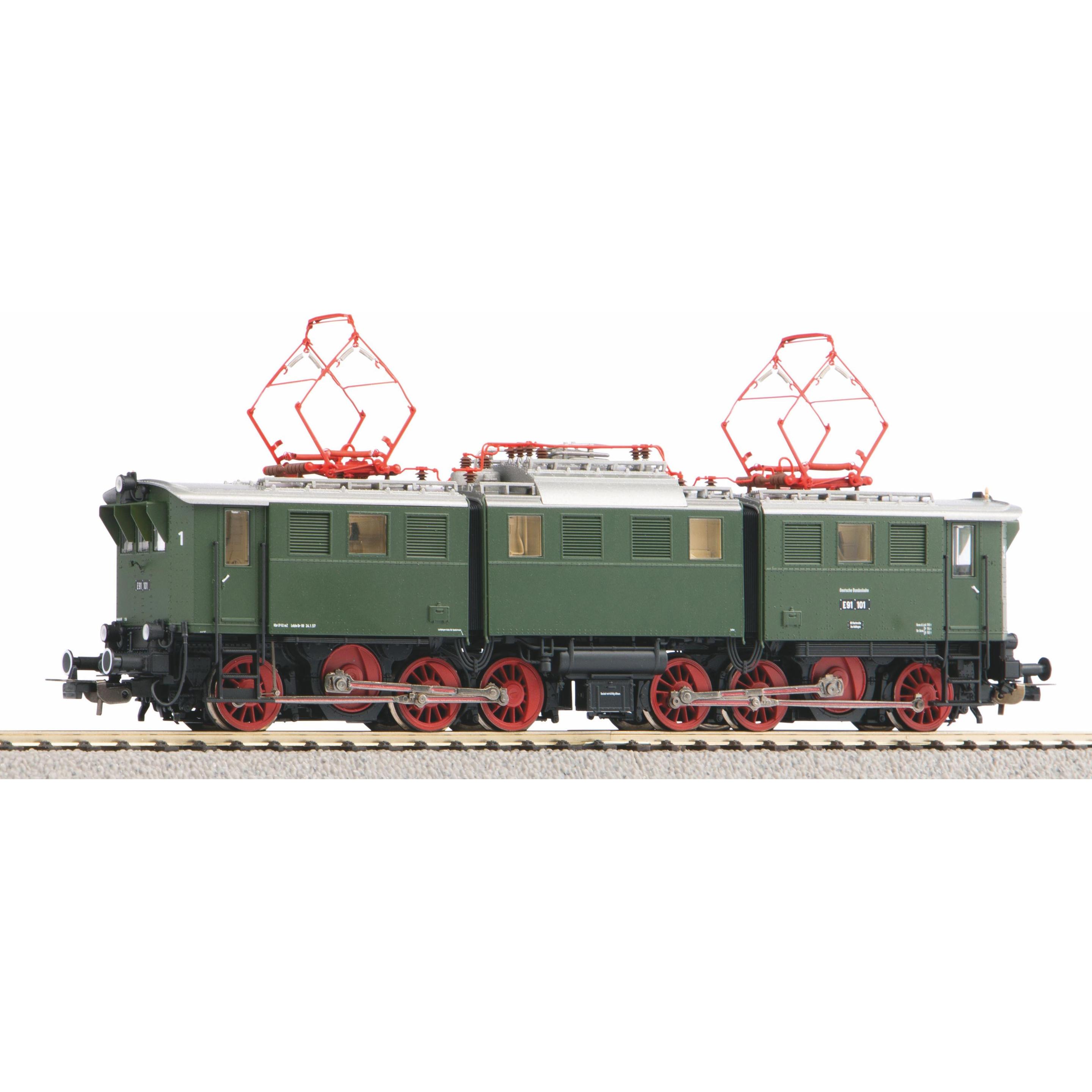 Piko E-Lok BR E 91 DB III + DSS PluX22 (Spur H0)