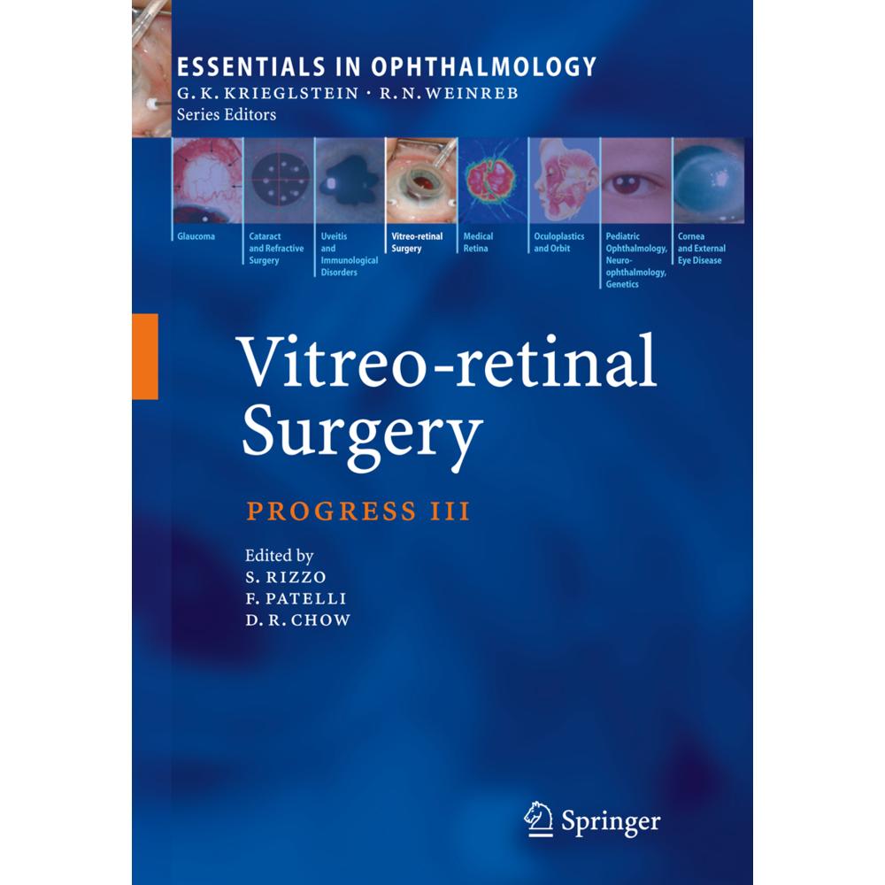 Thumbnail - Vitreo-retinal Surgery, Fachbücher von Stanislao Rizzo, Fabio Patelli, David Chow