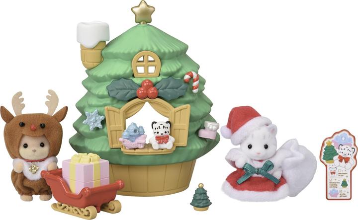 Produktbild Sylvanian Families Baby Santa's Christmas Tree House