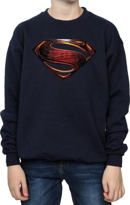 Immagine prodotto Justice League Movie Superman Emblem Felpa Ragazzi (140, 146)