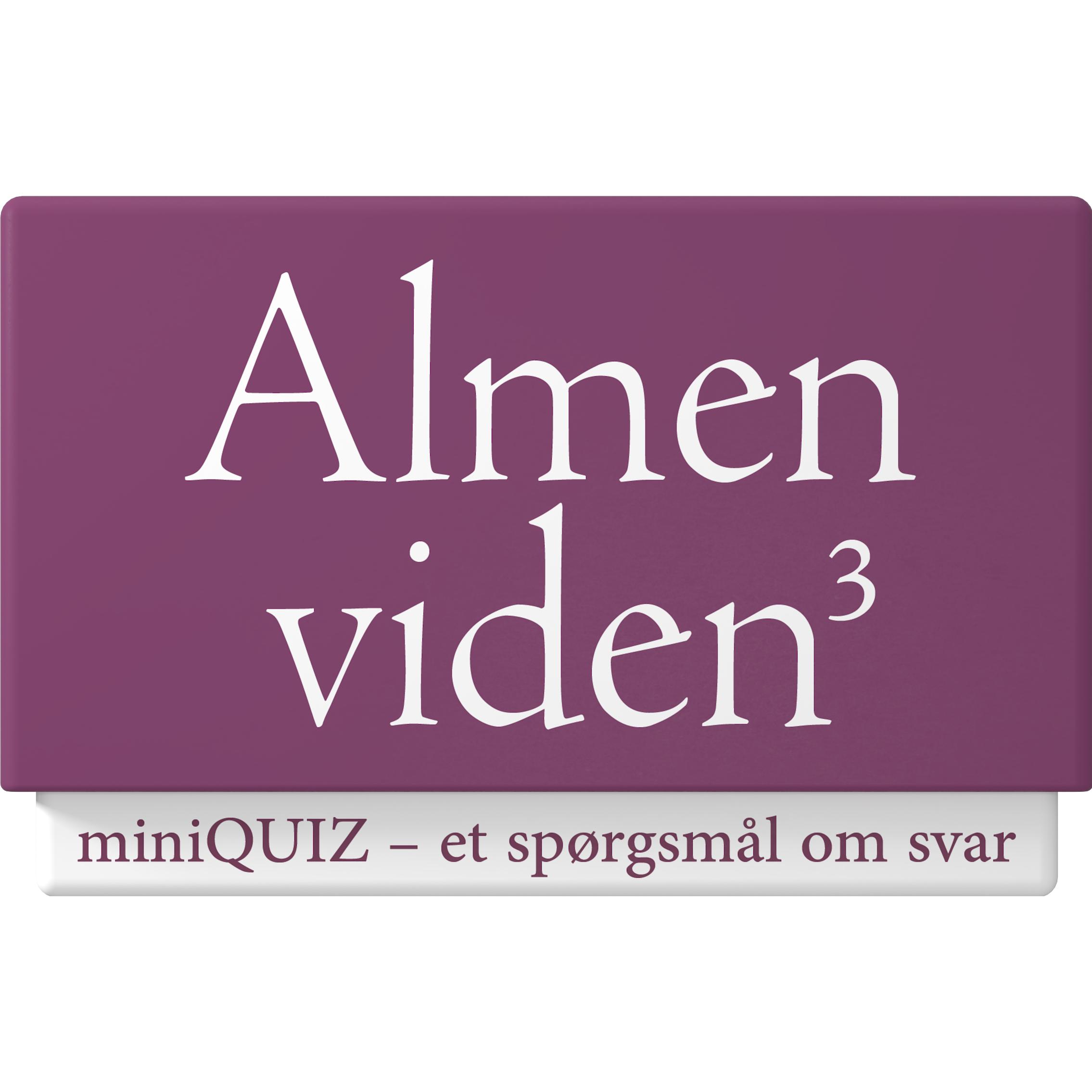 Game miniQUIZ - Almen viden 3 (Danese)