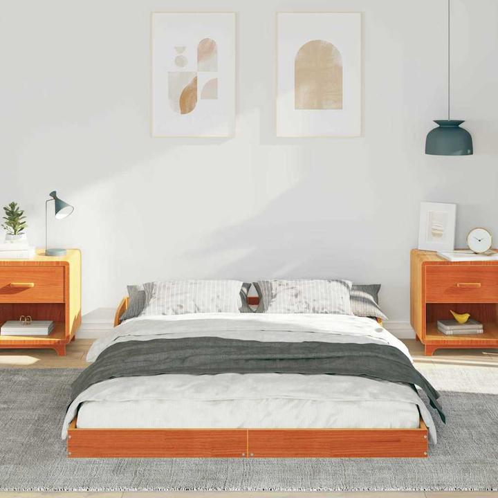 Actual product image vidaXL Plattformbettgestell (120 x 200 cm)