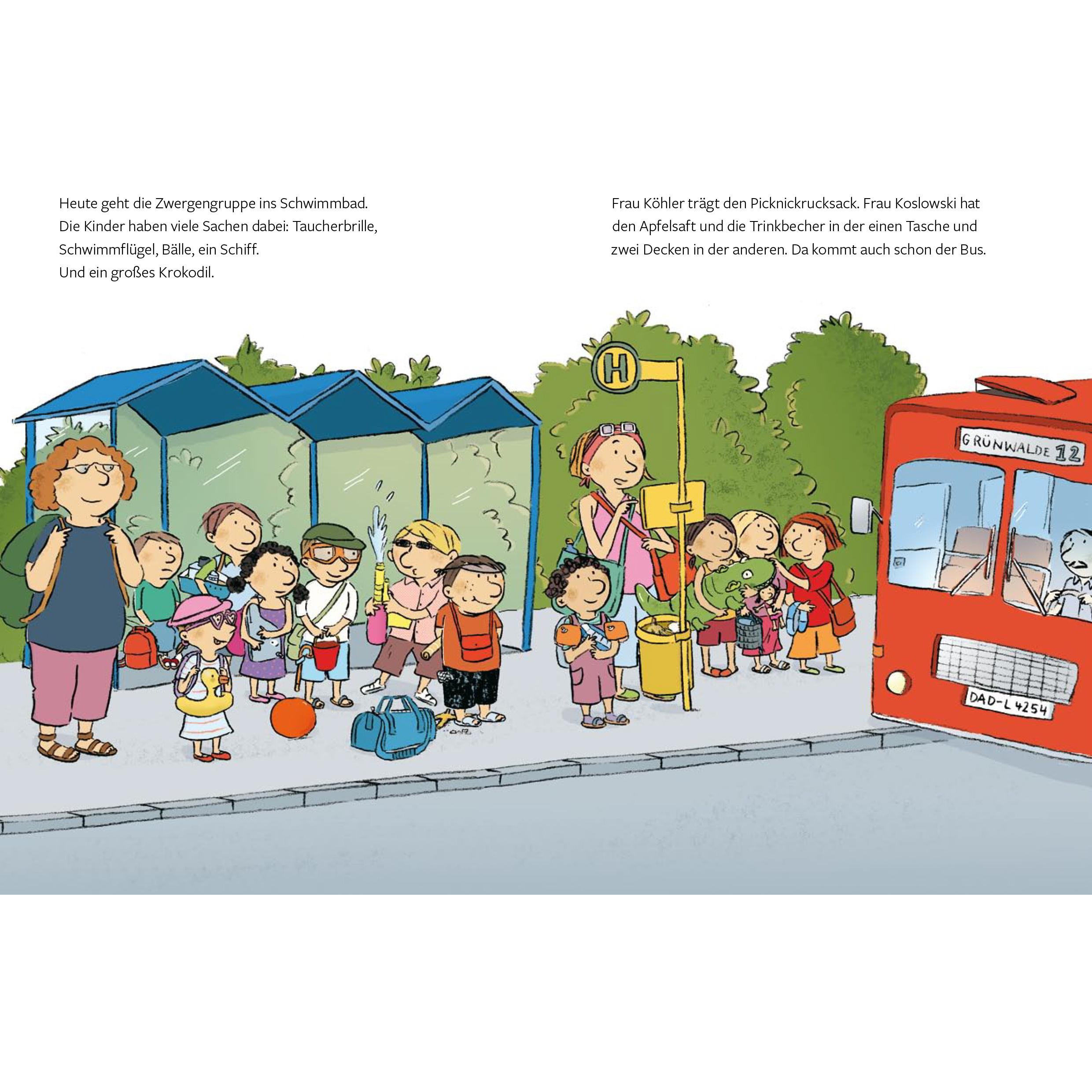 Thumbnail - Im Schwimmbad, Kinderbücher von Monika Osberghaus, Thomas Engelhardt