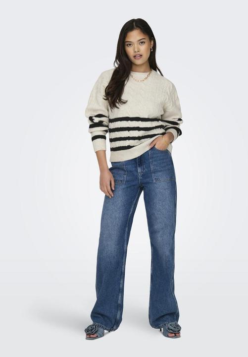 Immagine prodotto JdY Maglia pullover con scollo rotondo e vestibilità regolare (XS)