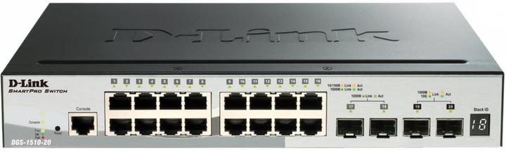 Productafbeelding D-Link DGS-1510-20 netwerkschakelaar (20 ports)