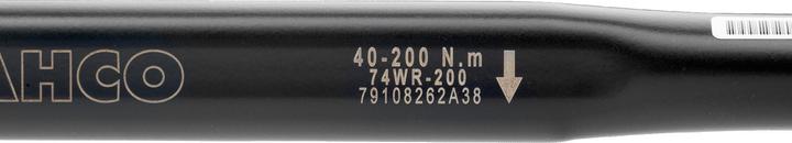 Actual product image Bahco Mechanical click-on torque spanner, adjustable, with window scale & fixed through-ratchet (1/2", 20 - 100 Nm)
