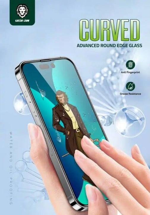 Produktbild Green Lion 3D Curved Glass - iPhone 13 / 13 Pro / 14 (Apple iPhone 13, Apple iPhone 13 Pro)