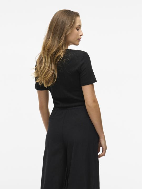 Produktbild Vila Rundhals Oberteil mit kurzen Ärmeln (S)