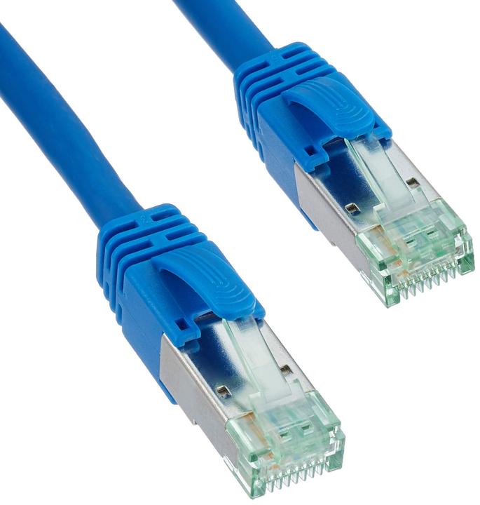 Nambo Patchkabel S/FTP Cat 6a High Quality T138 GHMT (ISO/IEC) blau 3,0m (UTP, CAT6a, 3 m)