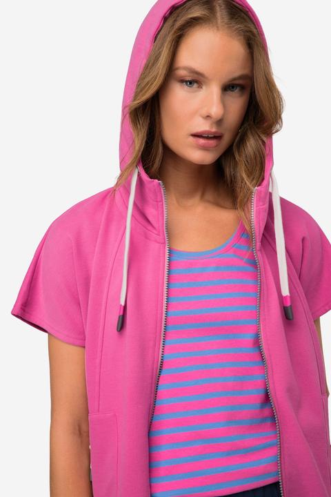Produktbild Laurasøn Kapuzen-Weste, oversized, Zipper, Zipptaschen (L)