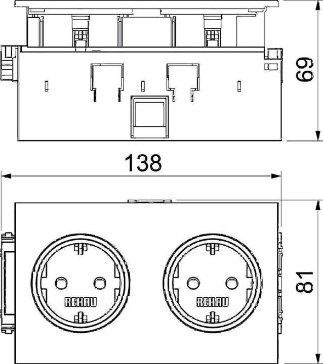 Image du produit Rehau Prise de courant