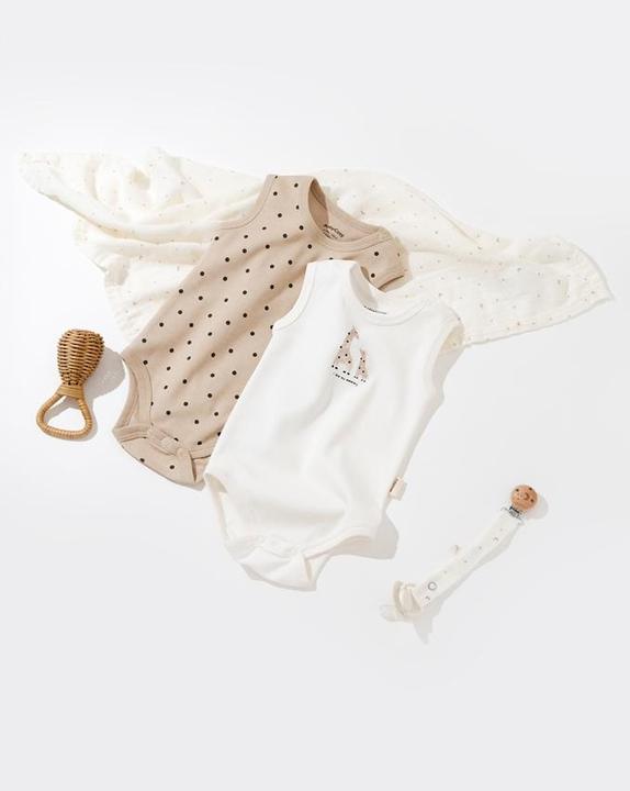 Produktbild BabyCosy Body. ärmellos. 2 Pack (86)
