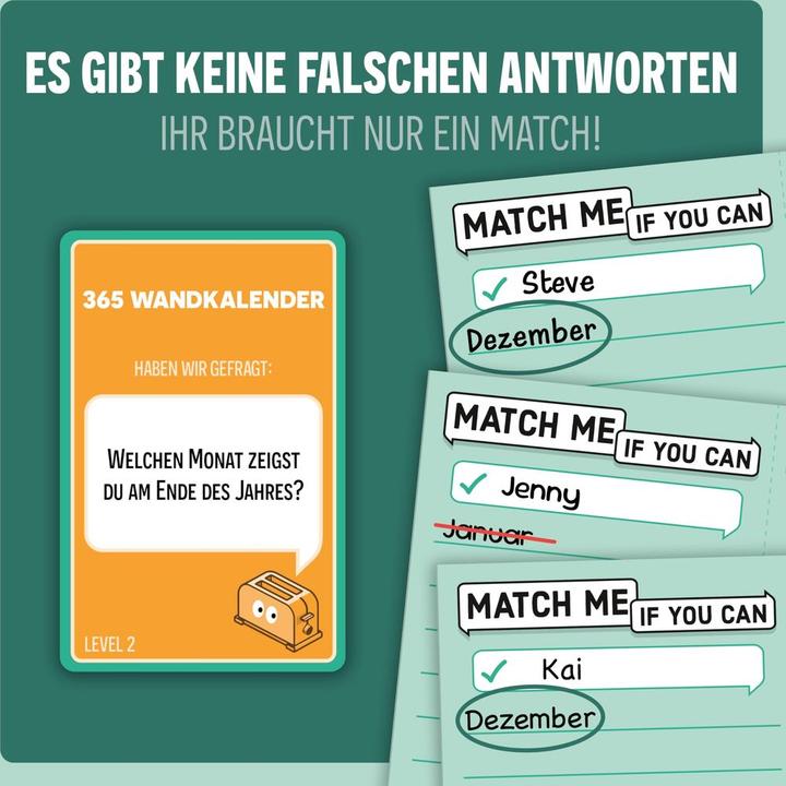 Produktbild Ravensburger Match Me If You Can - Gesellschaftsspiel & Brettspiel ab 8 Jahre (Deutsch, 3 - 8 Spieler)