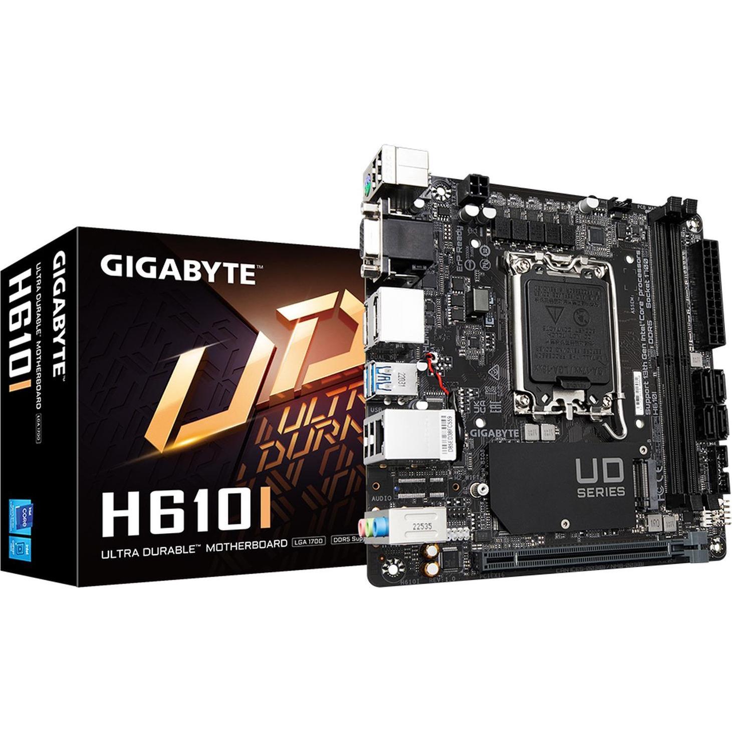 Gigabyte H610I (LGA 1700, Intel H610 Express, Mini-ITX), Mainboard