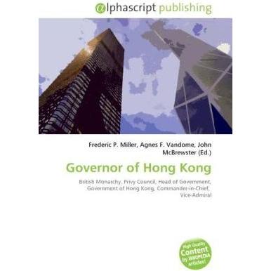 Governor of Hong Kong, Fachbücher