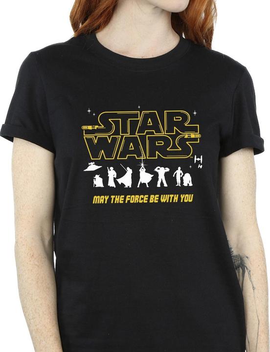 Produktbild Star Wars Silhouettes Force TShirt (M)