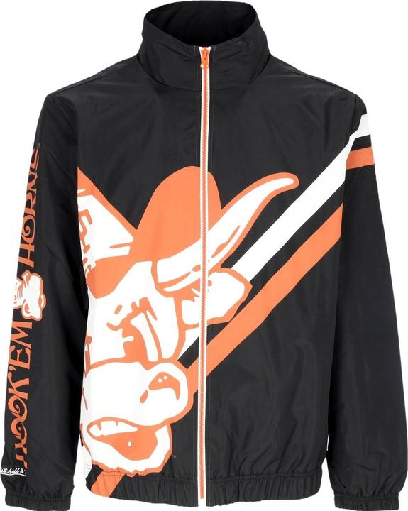 Produktbild Mitchell & Ness M&N Exploded Logo Warm Up Jacke University of Texas - M (M)