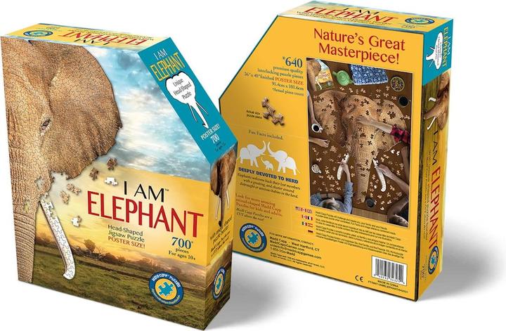 Produktbild Madd Capp Shape Elefant 700 Teile (700 Teile)