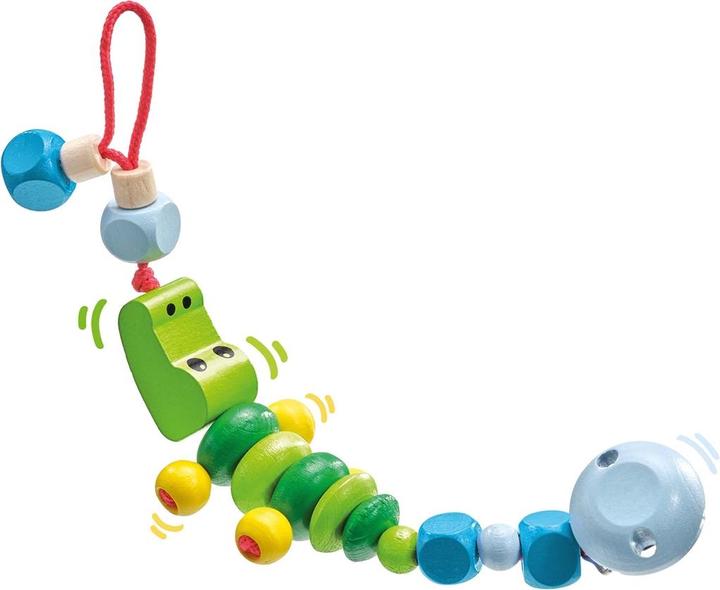 Actual product image Selecta Spielzeug Pacifier chain Crocolini