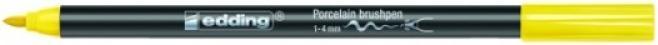 Image du produit Edding Porzellan Pinselstift (Jaune, 4 mm, 1 x)
