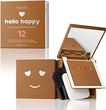 Productafbeelding BeneFit Cosmetics Benefit Hello Happy Velvet Powder Foundation 7g Tint 12 (Donker Warm)
