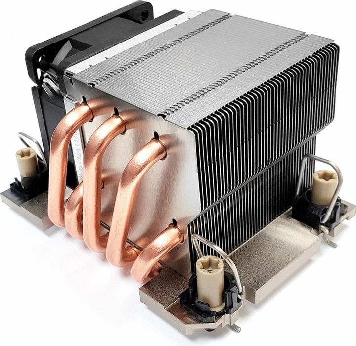 Productafbeelding Dynatron N11 Intel CPU Koeler 4189-4/-5 P4/P5/P+ 2U Koeler Aluminium Vin Heat Pipe Actief met P... (66 mm)