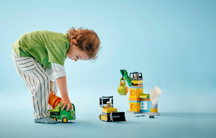 Image du produit LEGO Chantier avec véhicules de construction (10990)
