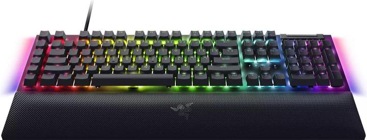 Actual product image Razer BlackWidow V4 Mechanical Gaming Keyboard, Yellow Switch, US Layout, Wired, Black (US, Cable)
