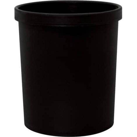 Metzger&Mendle Papierkorb 18l schwarz, Abfalleimer, Schwarz