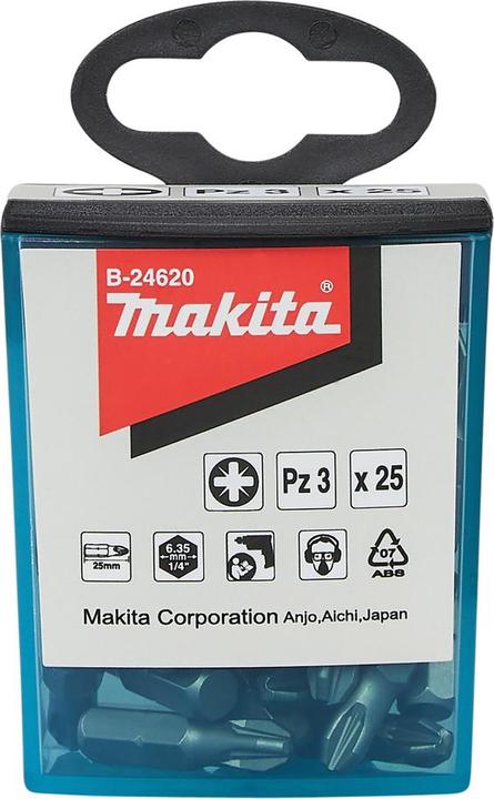 Produktbild Makita PZ Bit 3x25 25Stk