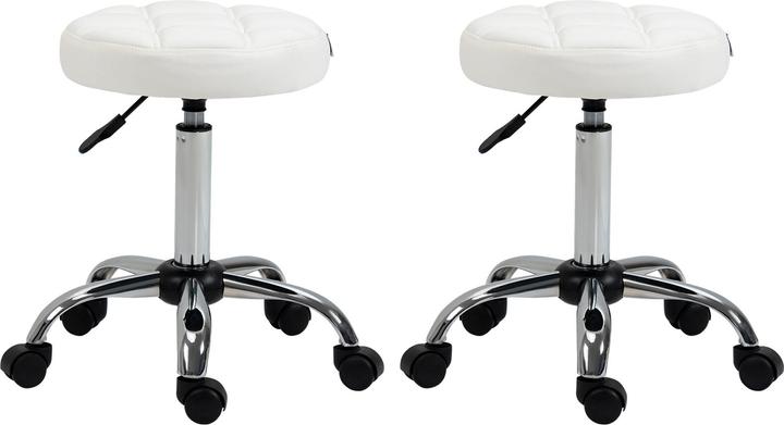 Actual product image Homcom Roller stool set of 2
