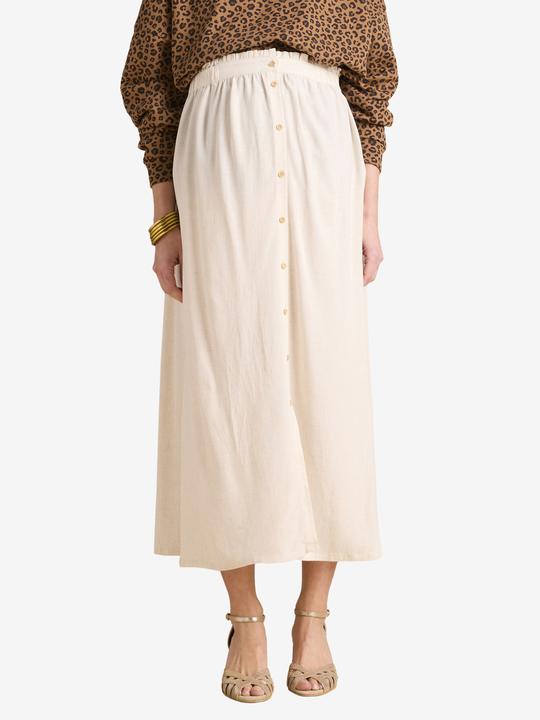 Image du produit Envie de Fraise Langer Umstandsrock aus softem Leinenmix (44)