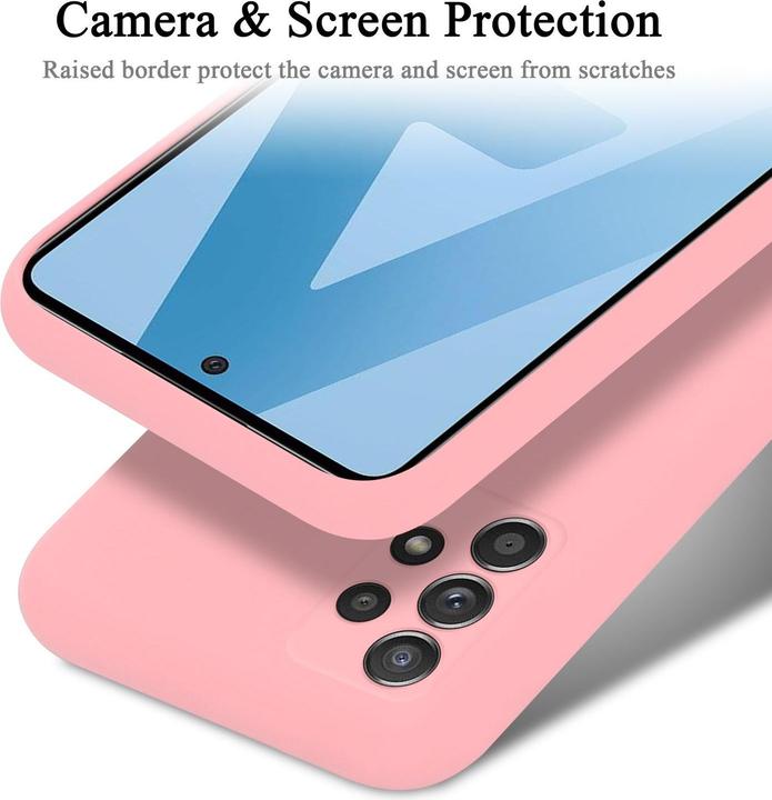 Actual product image Cadorabo TPU Liquid Silicone Case Cover (Samsung Galaxy A52 5G)