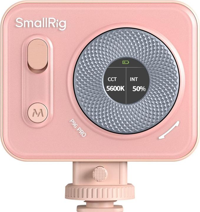 Productafbeelding SmallRig Vibe P96 Pro mini LED videolamp (Roze) 4786 (Videolicht)