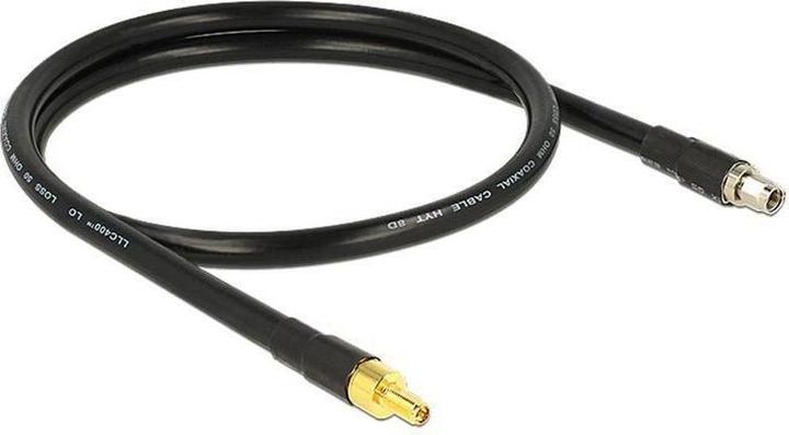 Produktbild Delock RP-SMA Buchse zu RP-SMA-ST 1 Meter (0.35 dB, Antennenkabel)