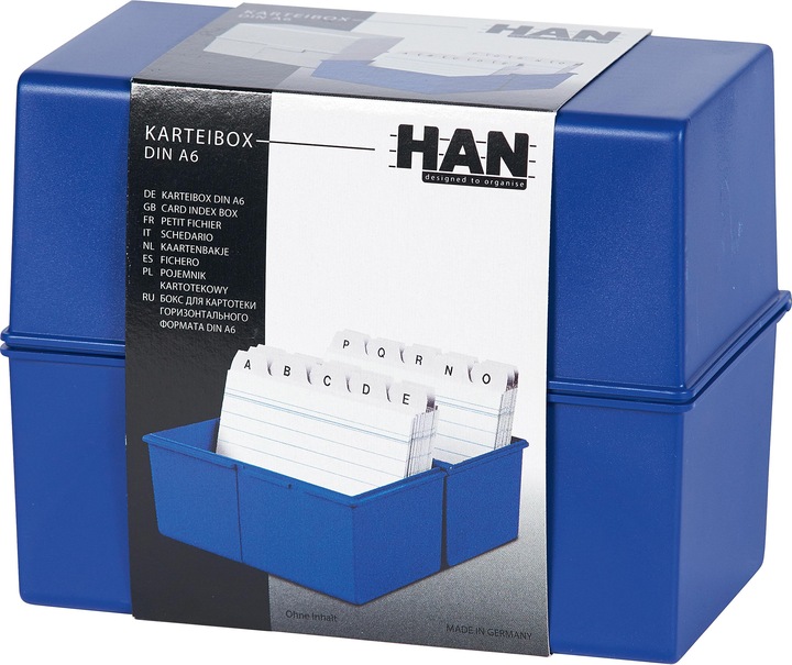 Produktbild Han Karteibox (A6)