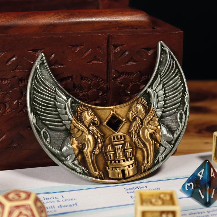 Actual product image Fanattik Dungeons & Dragons Limited Edition Coin Set