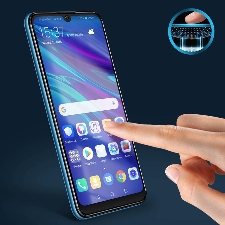 Actual product image Avizar Display protection film, case friendly protection (1 Piece, Fee 8A, Huawei Y6 (2019))