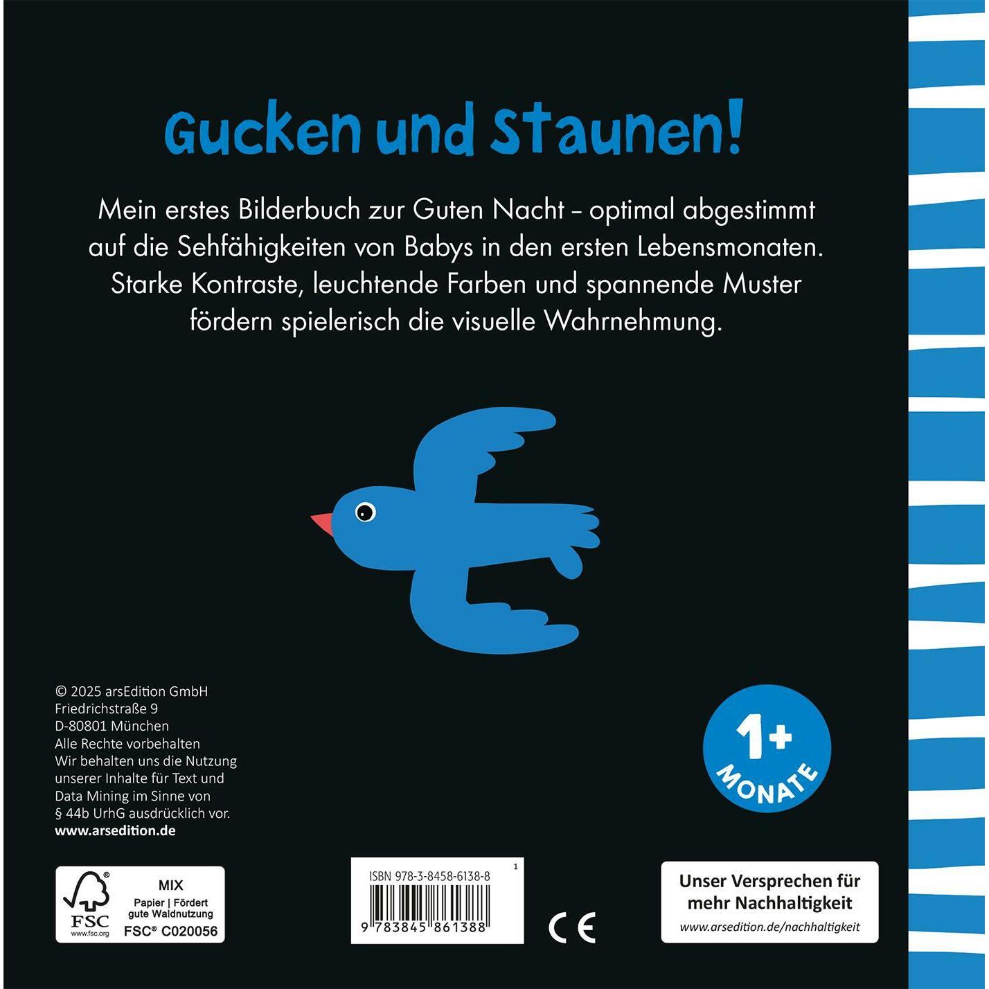 Thumbnail - Ars Edition, Babybücher, Meine kleine Babywelt: Gute Nacht (Deutsch)