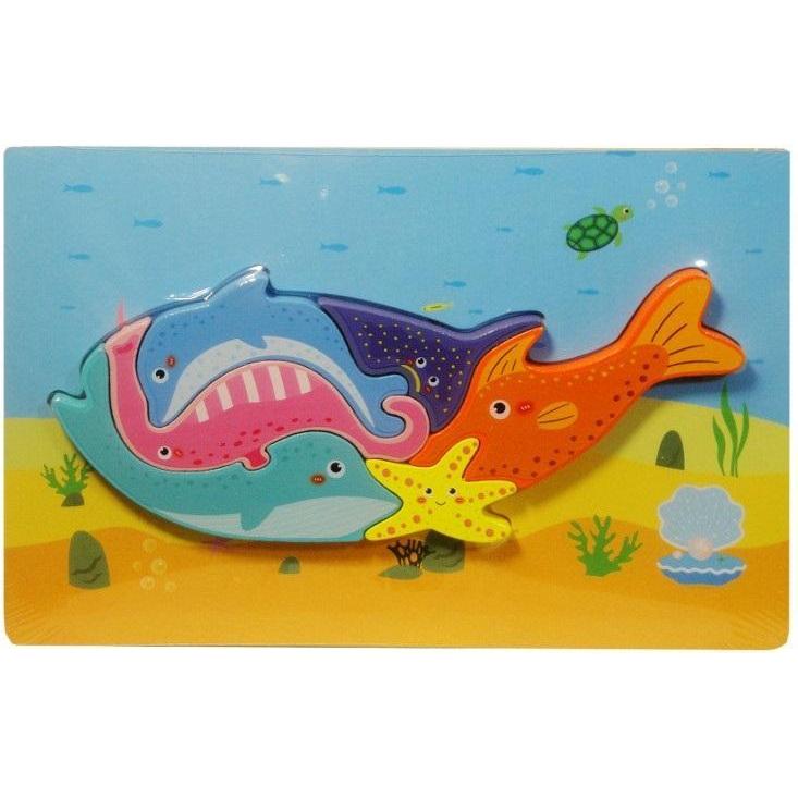 Teka Holzpuzzle Meerestiere (47996982)