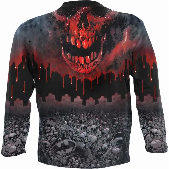 Produktbild Batman Asylum Wrap TShirt Langärmlig (S)