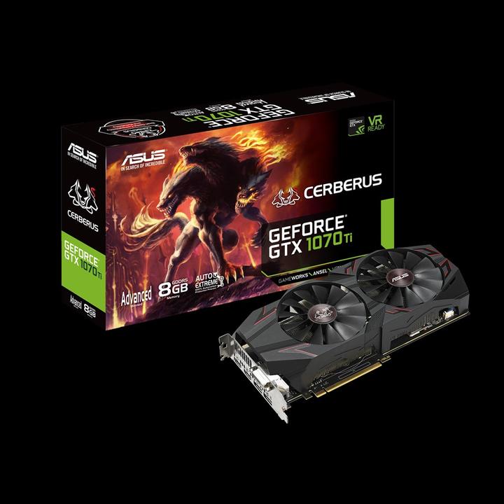 Produktbild ASUS GeForce CERBERUS GTX 1070TI A8G (8 GB)