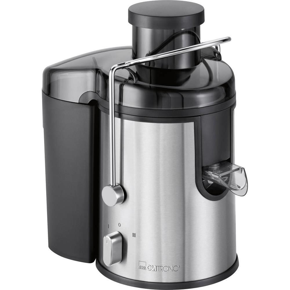 Clatronic Ae3666, Entsafter, Schwarz, Grau