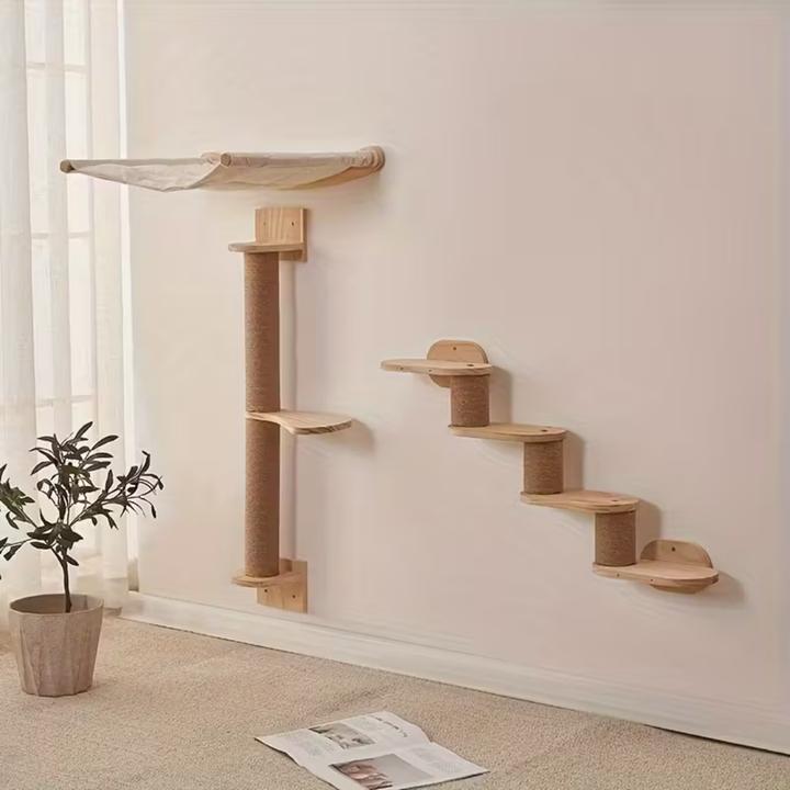 Image du produit Suba Mur d’escalade pour chats (Marron)