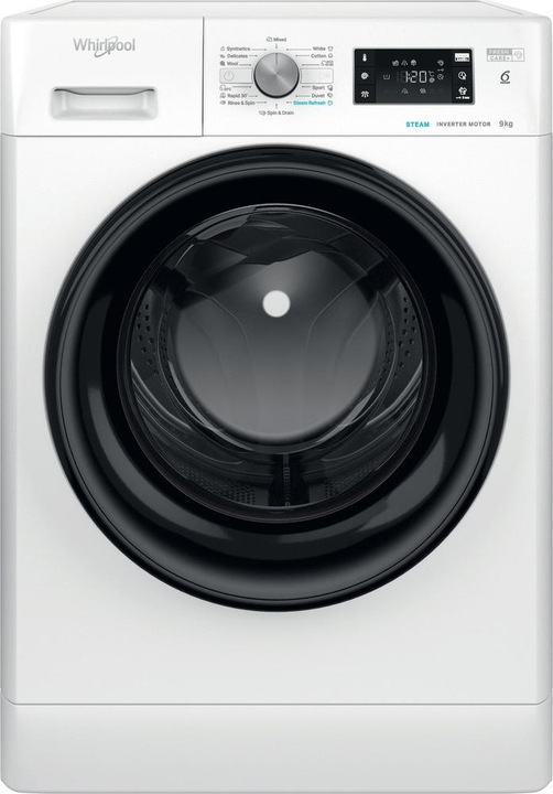 Produktbild Whirlpool FFB 9469 BV EE - FreshCare+ Steam - 9kg Wasmachine (9 kg, Links, EU-Stecker)