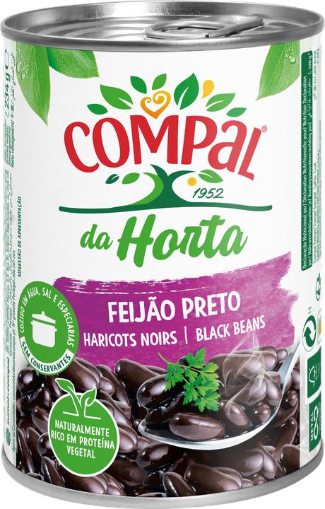 Produktbild Sumol + Compal Schwarze Bohnen 410g (410 g)
