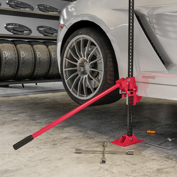Produktbild Homcom Wagenheber Stahl Rot